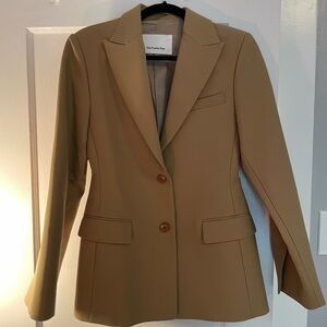 The Frankie Shop Colette Blazer in Camel